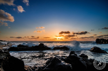 Sonnenuntergang bei El Golfo