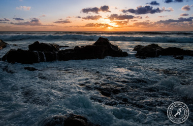Sonnenuntergang bei El Golfo