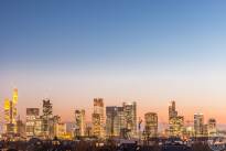 The Frankfurt Skyline Winter 2015