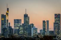 The Frankfurt Skyline Winter 2015