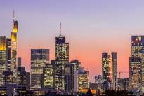 The Frankfurt Skyline Winter 2015