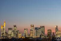The Frankfurt Skyline Winter 2015