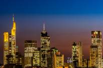 The Frankfurt Skyline Winter 2015