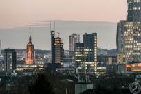 The Frankfurt Skyline Winter 2015