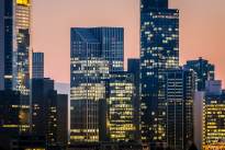 The Frankfurt Skyline Winter 2015