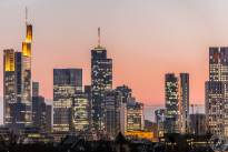 The Frankfurt Skyline Winter 2015