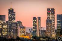 The Frankfurt Skyline Winter 2015
