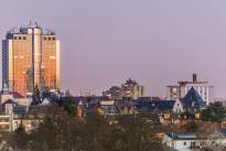 The Frankfurt Skyline Winter 2015