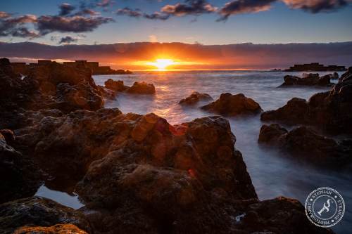 Sonnenaufgang in Los Cancajos