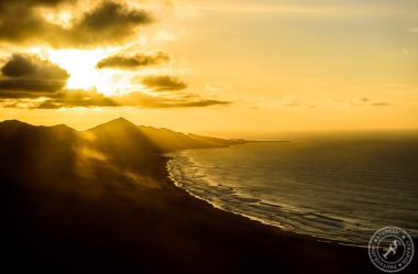 Sonnenuntergang am Mirador de los Canarios