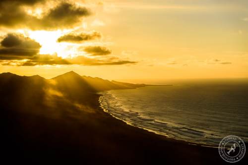 Sonnenuntergang am Mirador de los Canarios