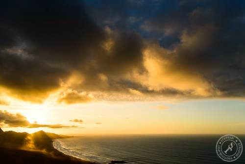 Sonnenuntergang am Mirador de los Canarios