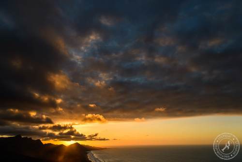 Sonnenuntergang am Mirador de los Canarios