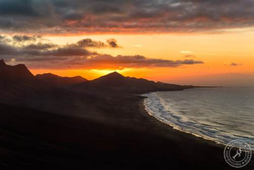 Sonnenuntergang am Mirador de los Canarios