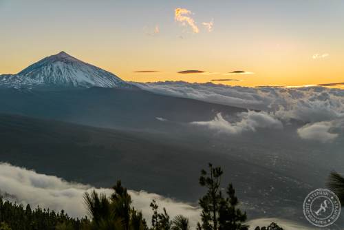 Pico del Teide nach Sonnenuntergang