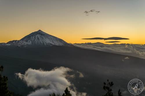 Pico del Teide nach Sonnenuntergang