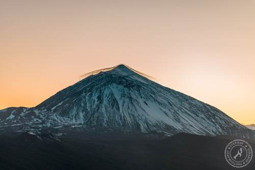 Pico del Teide nach Sonnenuntergang