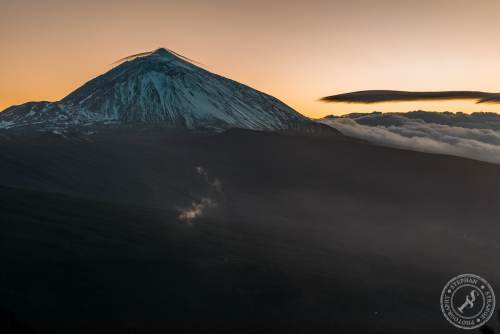 Pico del Teide nach Sonnenuntergang