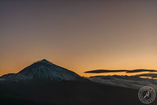 Pico del Teide nach Sonnenuntergang