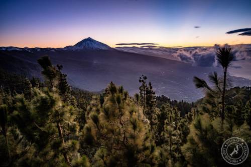 Pico del Teide nach Sonnenuntergang