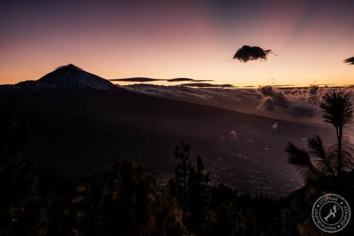 Pico del Teide nach Sonnenuntergang