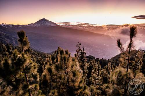 Pico del Teide nach Sonnenuntergang