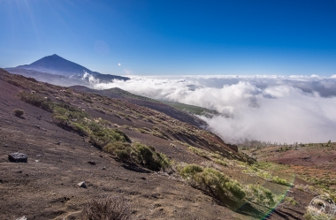 Zwischen Pico del Teide und dem Orotava Tal