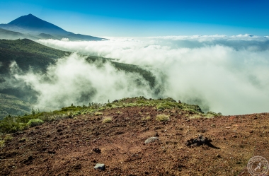Zwischen Pico del Teide und dem Orotava Tal
