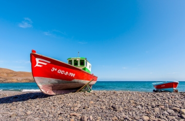 Pozo Negro eine kleine Ansammlung von Häusern an der Ostküste von Fuerteventura