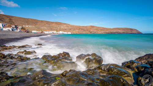 Pozo Negro eine kleine Ansammlung von Häusern an der Ostküste von Fuerteventura