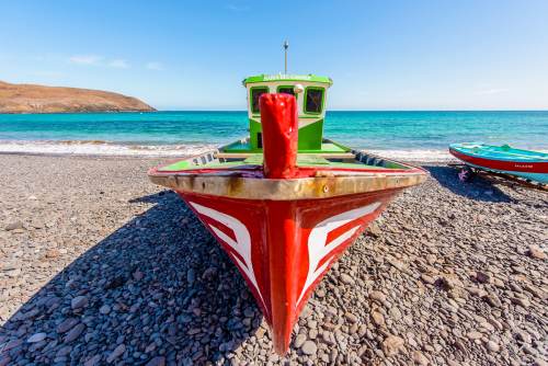 Pozo Negro eine kleine Ansammlung von Häusern an der Ostküste von Fuerteventura