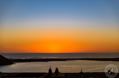Sunset Salinas de Janubio Lanzarote