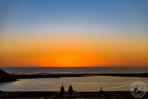 Sunset Salinas de Janubio Lanzarote