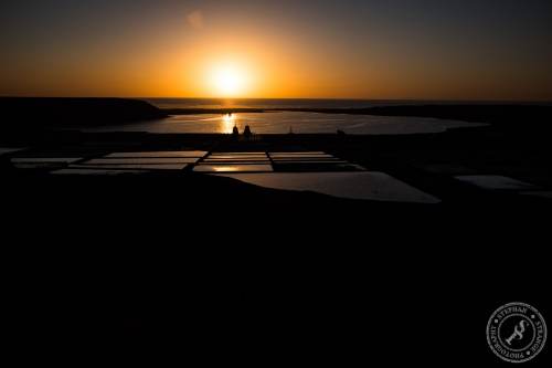 Sunset Salinas de Janubio Lanzarote