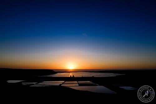 Sunset Salinas de Janubio Lanzarote
