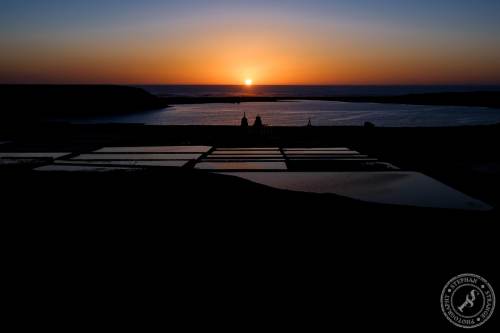 Sunset Salinas de Janubio Lanzarote