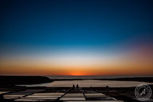 Sunset Salinas de Janubio Lanzarote