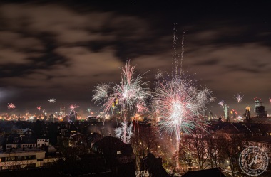 Frankfurt Silvester Feuerwerk