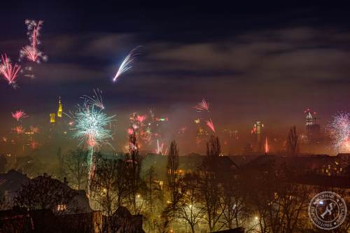 Frankfurt Silvester Feuerwerk