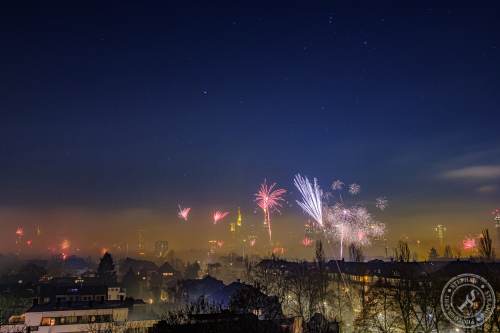 Frankfurt Silvester Feuerwerk