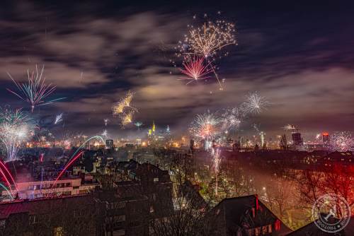 Frankfurt Silvester Feuerwerk