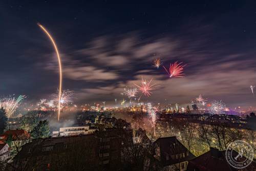 Frankfurt Silvester Feuerwerk