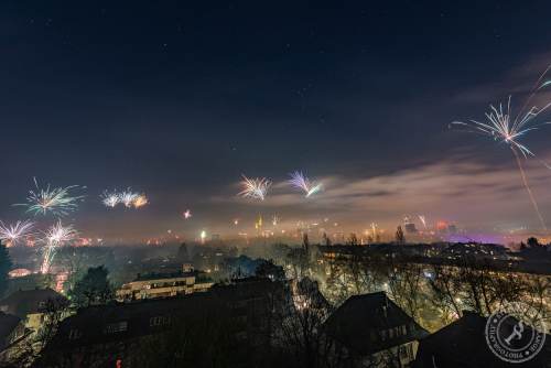 Frankfurt Silvester Feuerwerk