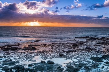 Sonnenuntergaenge am Faro de Punta Jandia