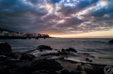 Sonnenuntergang am Playa Jardin // Sunset at Playa Jardin