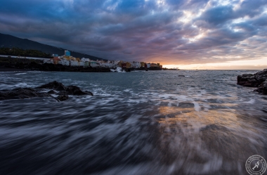 Sonnenuntergang am Playa Jardin // Sunset at Playa Jardin