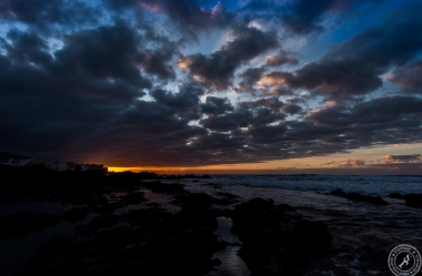 Sonnenuntergang am Playa Jardin // Sunset at Playa Jardin