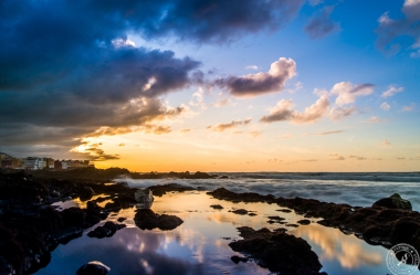 Sonnenuntergang am Playa Jardin // Sunset at Playa Jardin