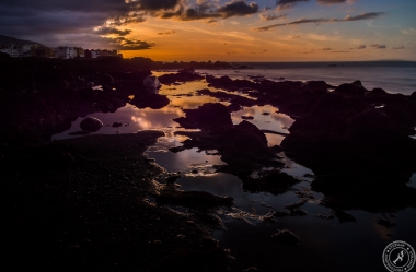 Sonnenuntergang am Playa Jardin // Sunset at Playa Jardin