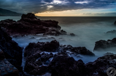 Sonnenuntergang am Playa Jardin // Sunset at Playa Jardin